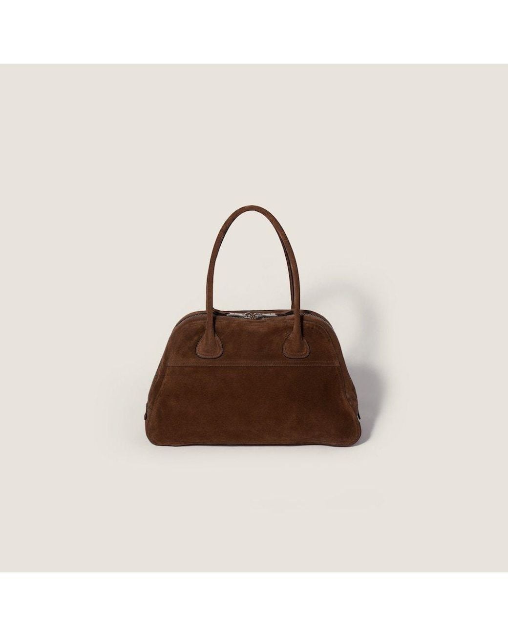 Miu Miu Brown Vivant Suede Bag