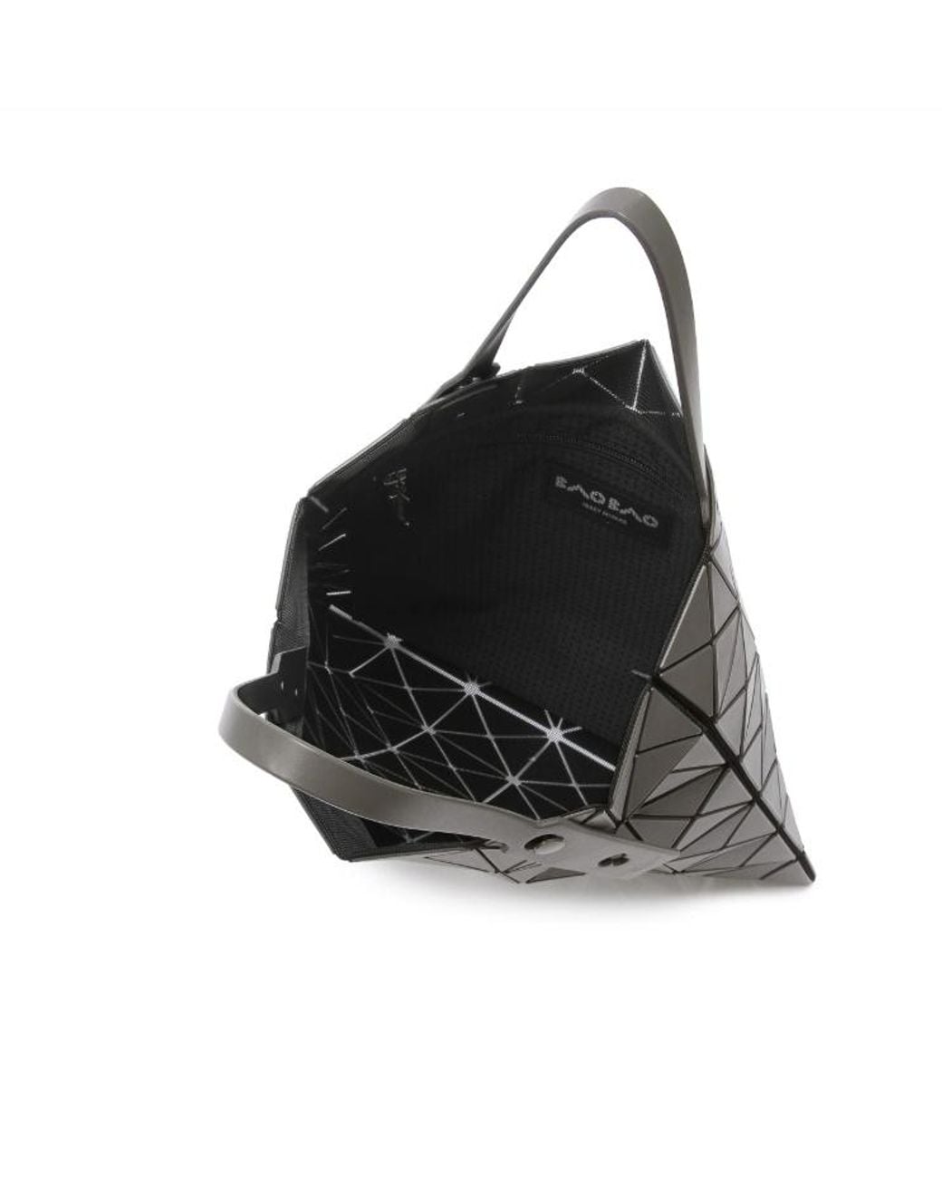 Issey Miyake Black Top Handle Tote Bag