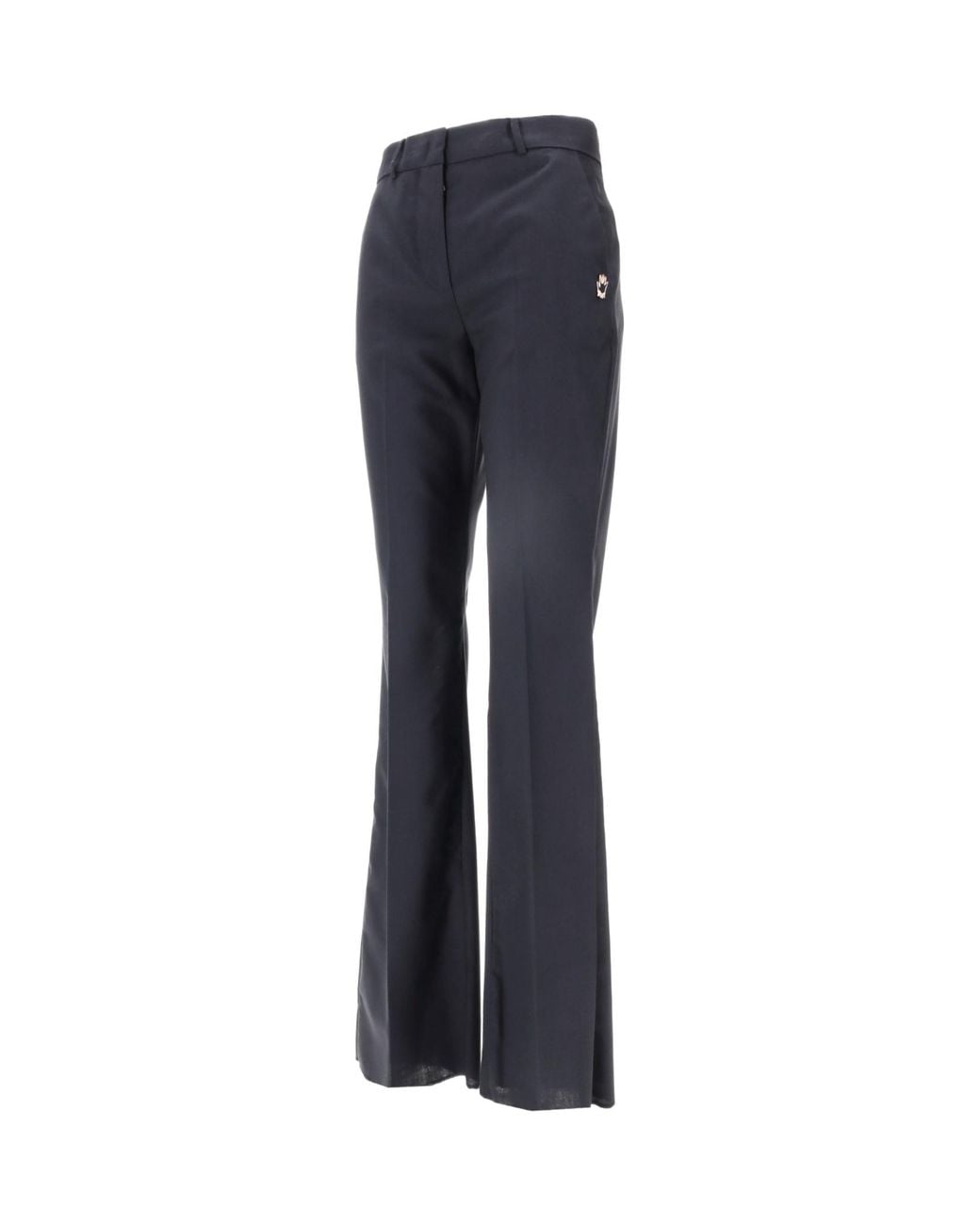 Vivetta Blue Press-Crease Trousers