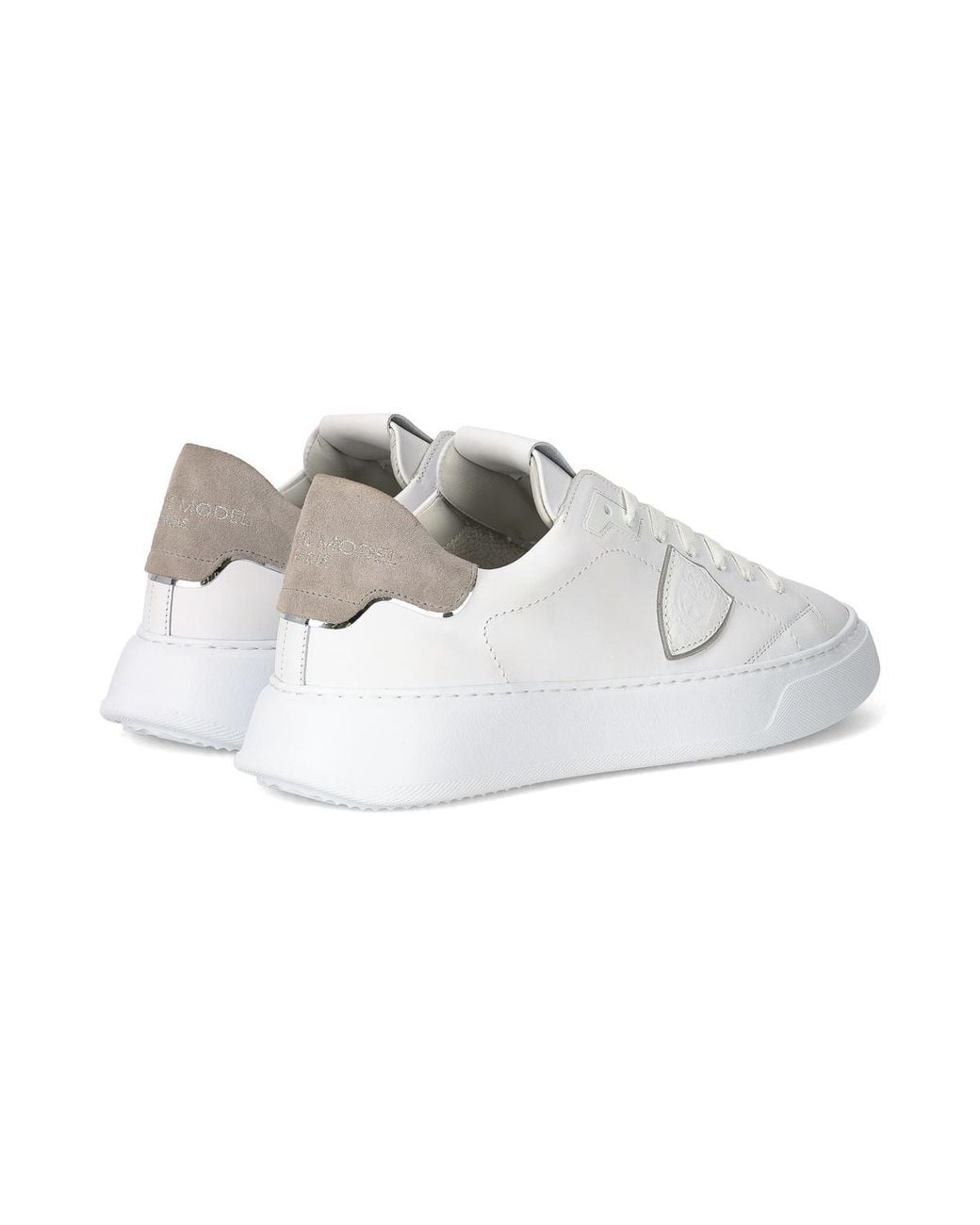 Philippe Model White Temple Lace-Up Sneakers for men