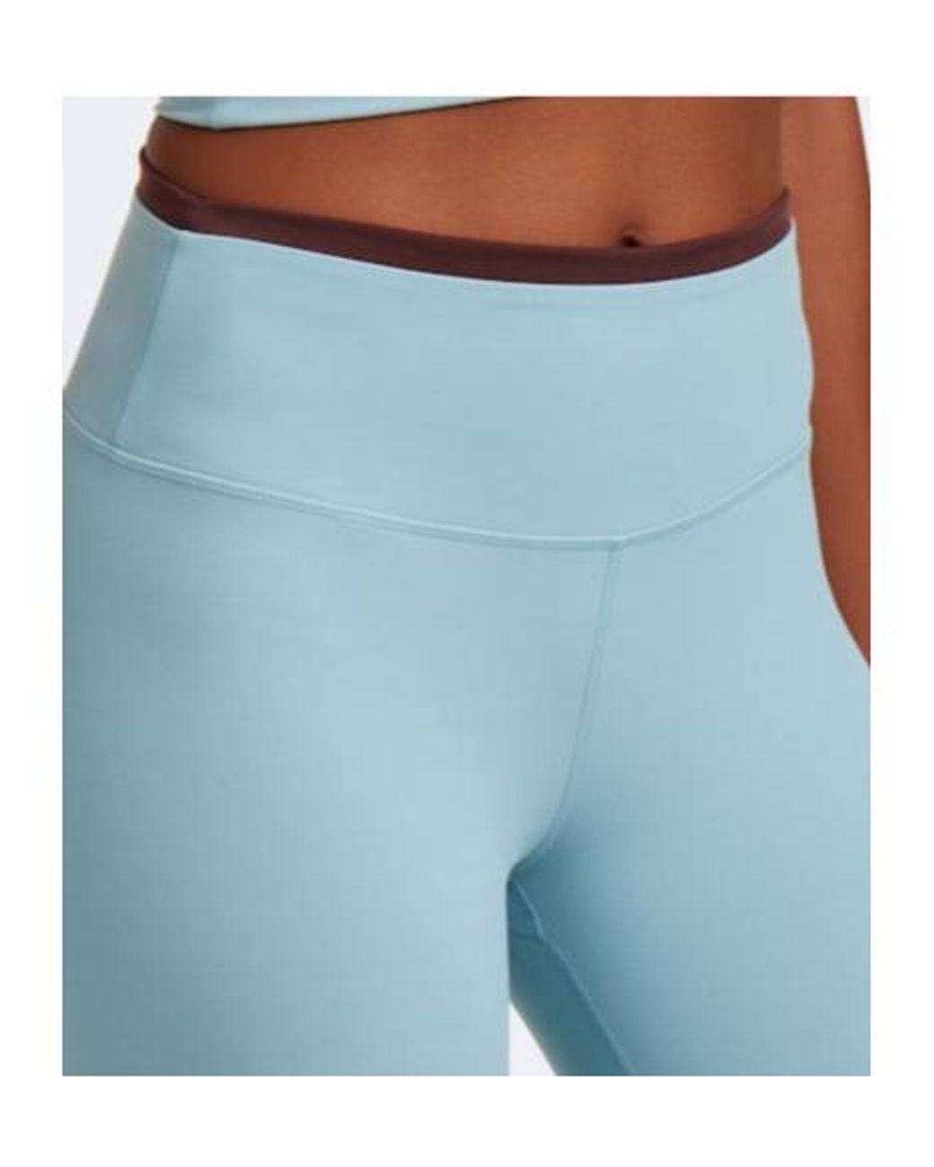 Varley Blue High-Waist Stretch Pants