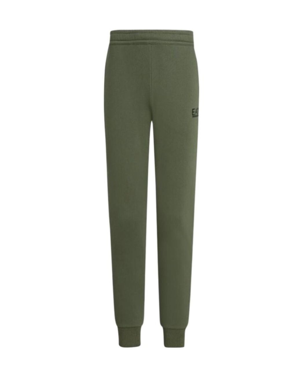 EA7 Green Foot-Bound Sweatpants for men