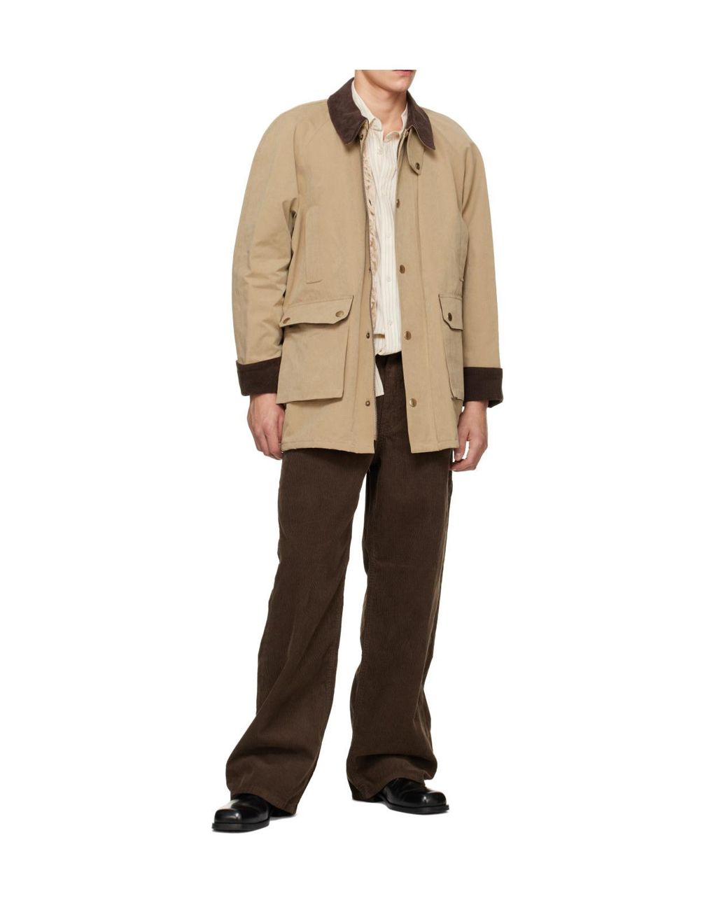 DUNST Natural Long-Sleeved Jacket for men