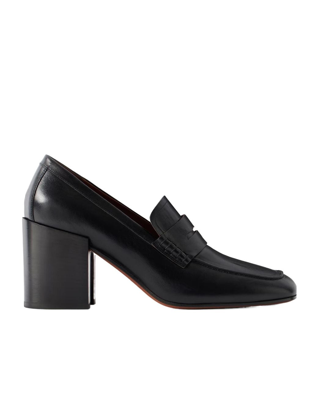 Dries Van Noten Black Leather Pumps