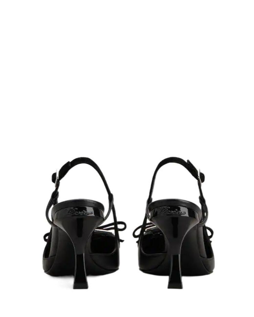 Roger Vivier Black Virgule Slingback Pumps