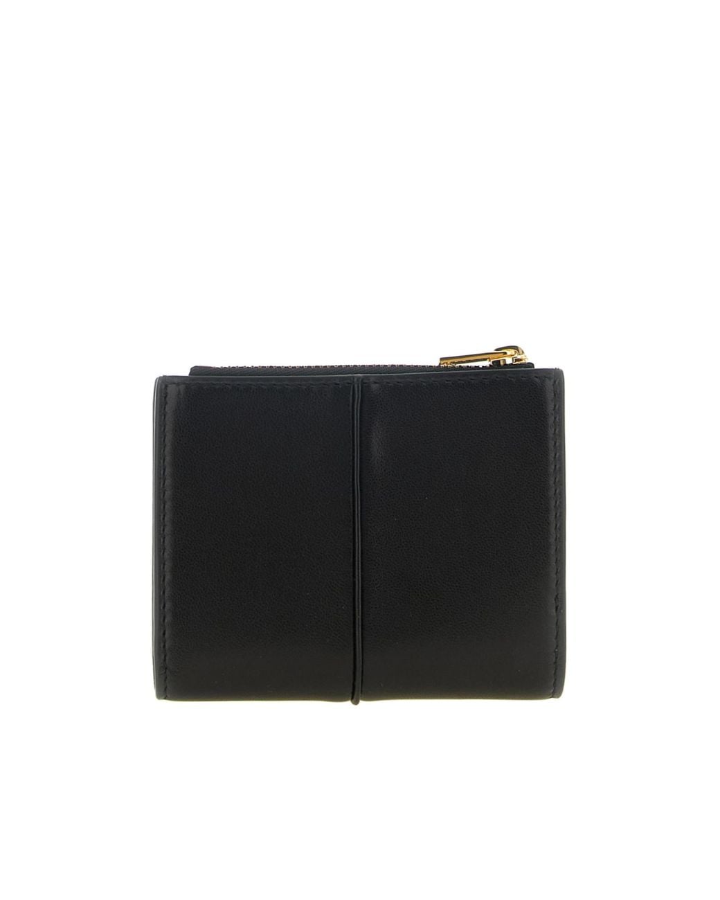 Jil Sander Black Snap-Button Wallet