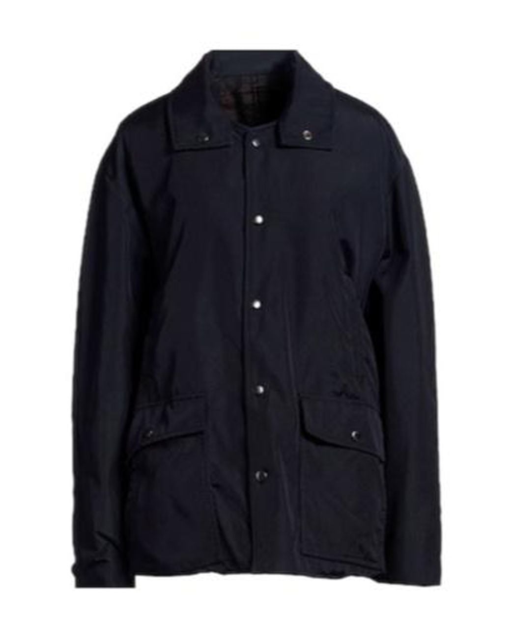 Maison Margiela Blue Minimalist Casual Jacket