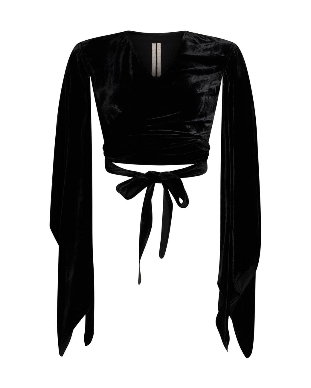 Rick Owens Black Top Viscose, Silk