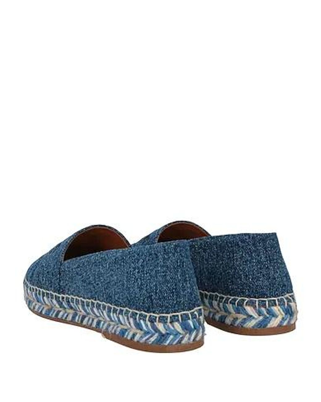 Chloé Blue Closed-Toe Espadrilles