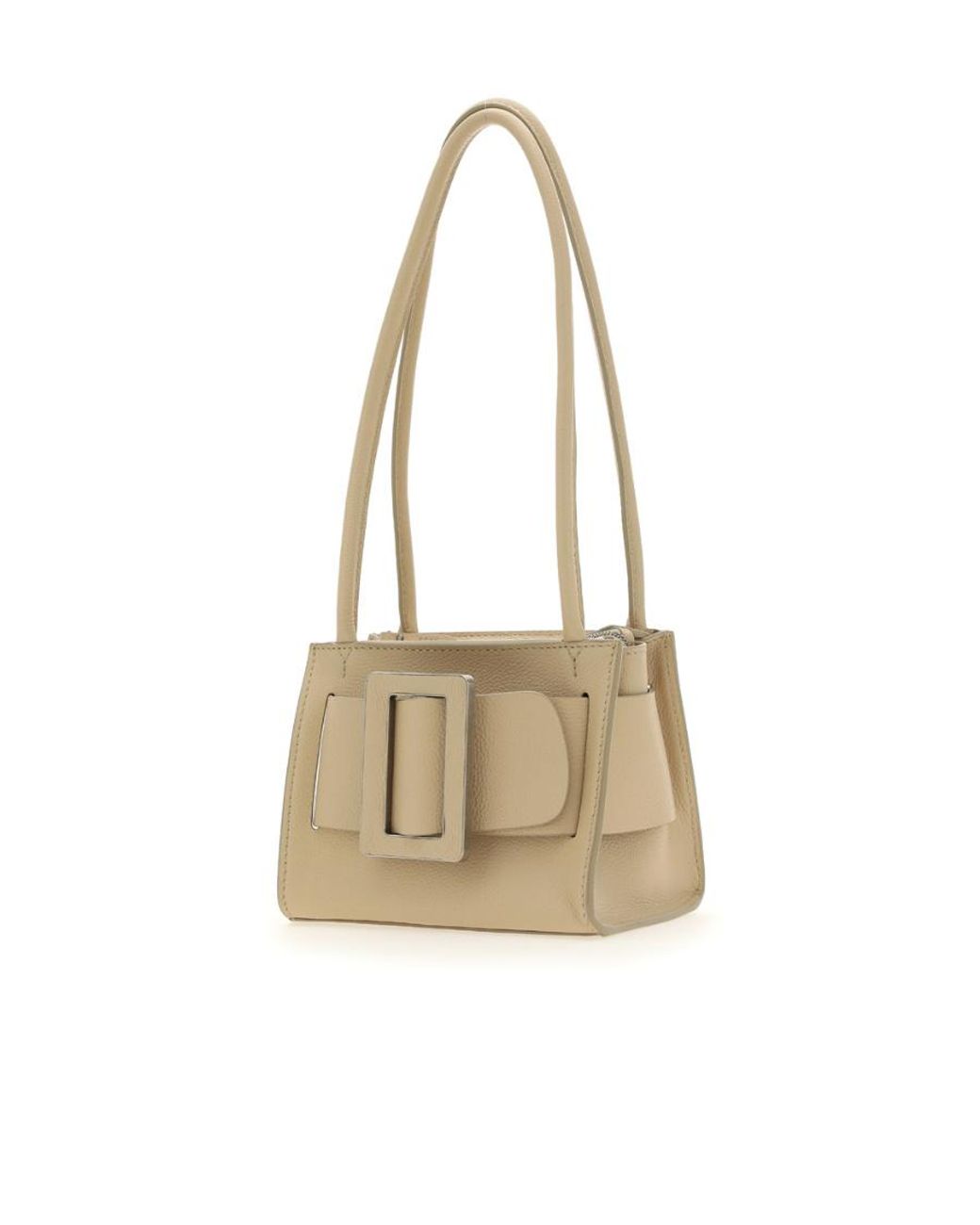 Boyy White Bobby 18 Leather Tote Bag