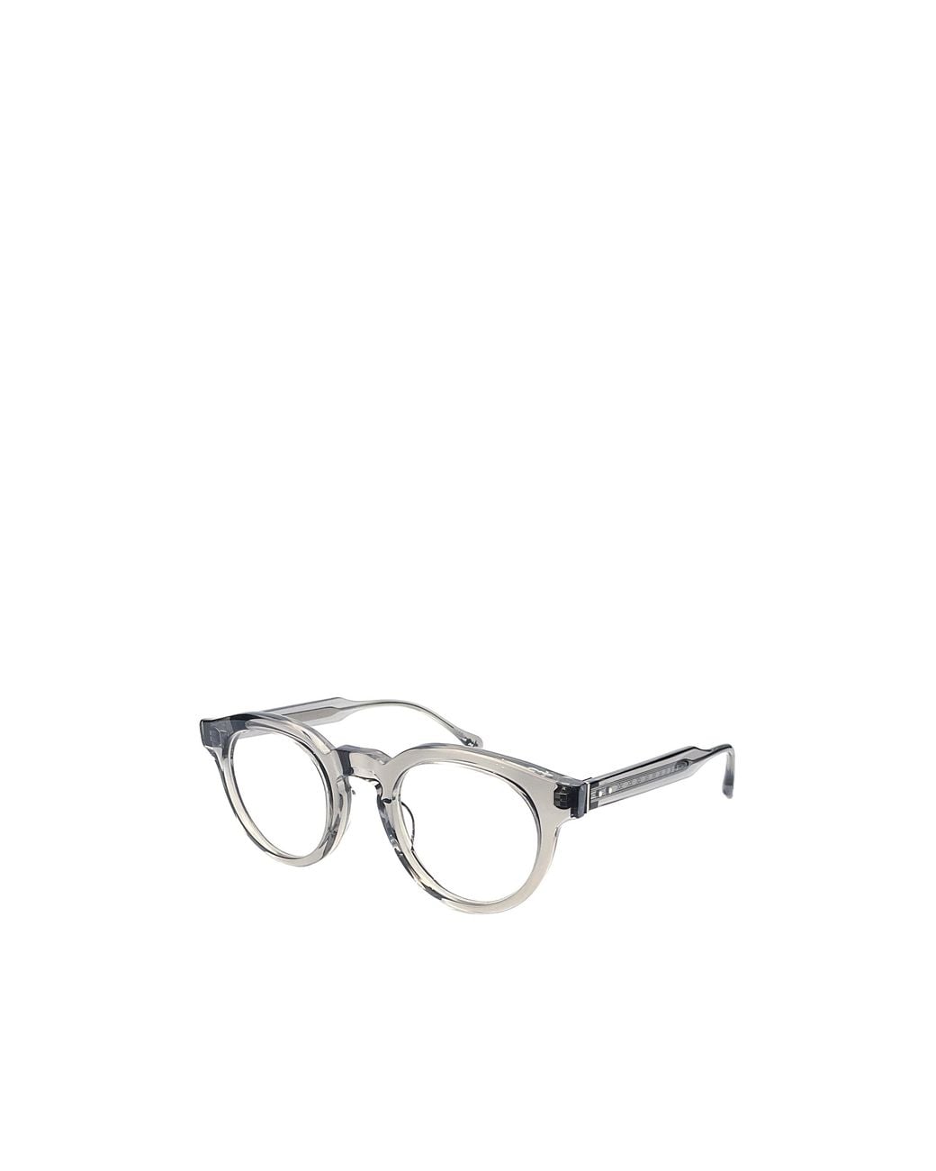 Matsuda White Round-Frame Glasses for men