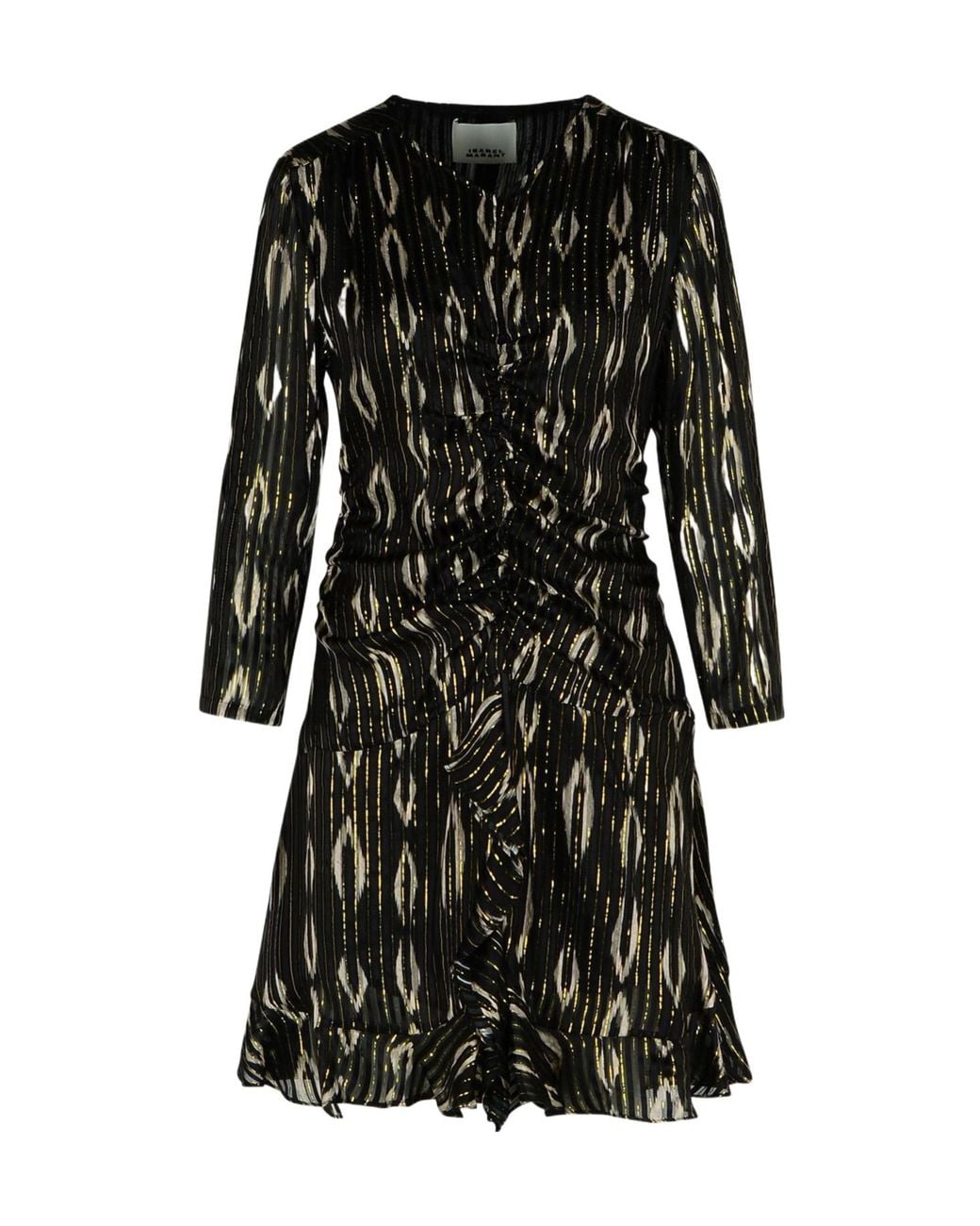 Isabel Marant Black Octavi Mini Dress
