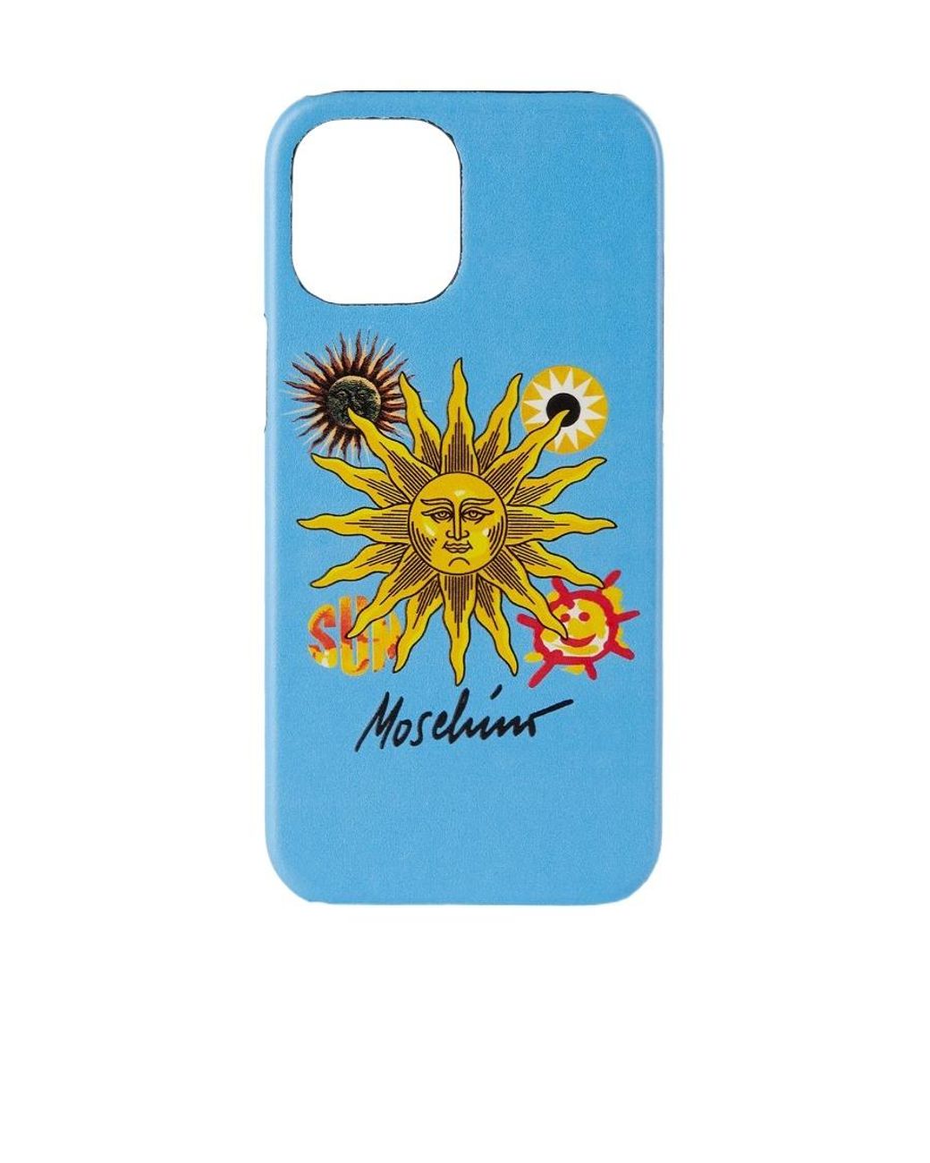 Moschino Blue Sun Iphone 12 Pro Max Mobile Phone Case for men