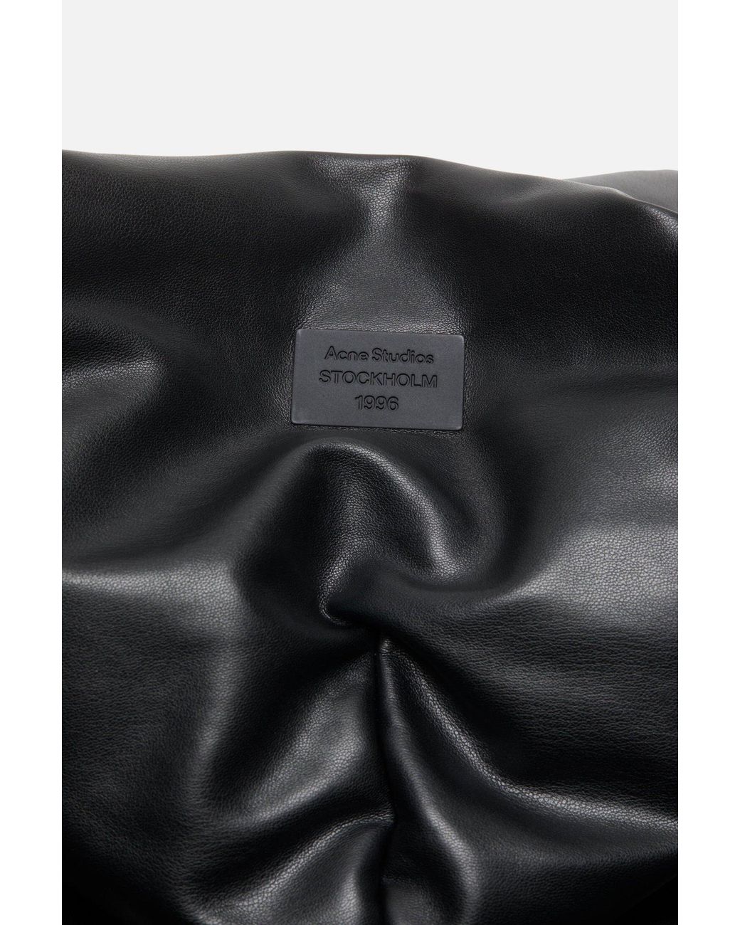 Acne Black Hooded Puffer Jacket