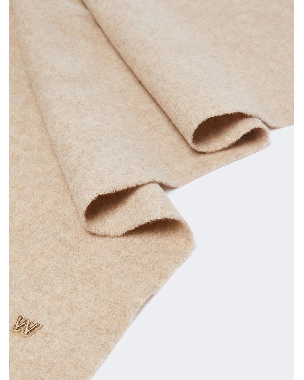 Weekend by Maxmara Natural Plain Wool Stole