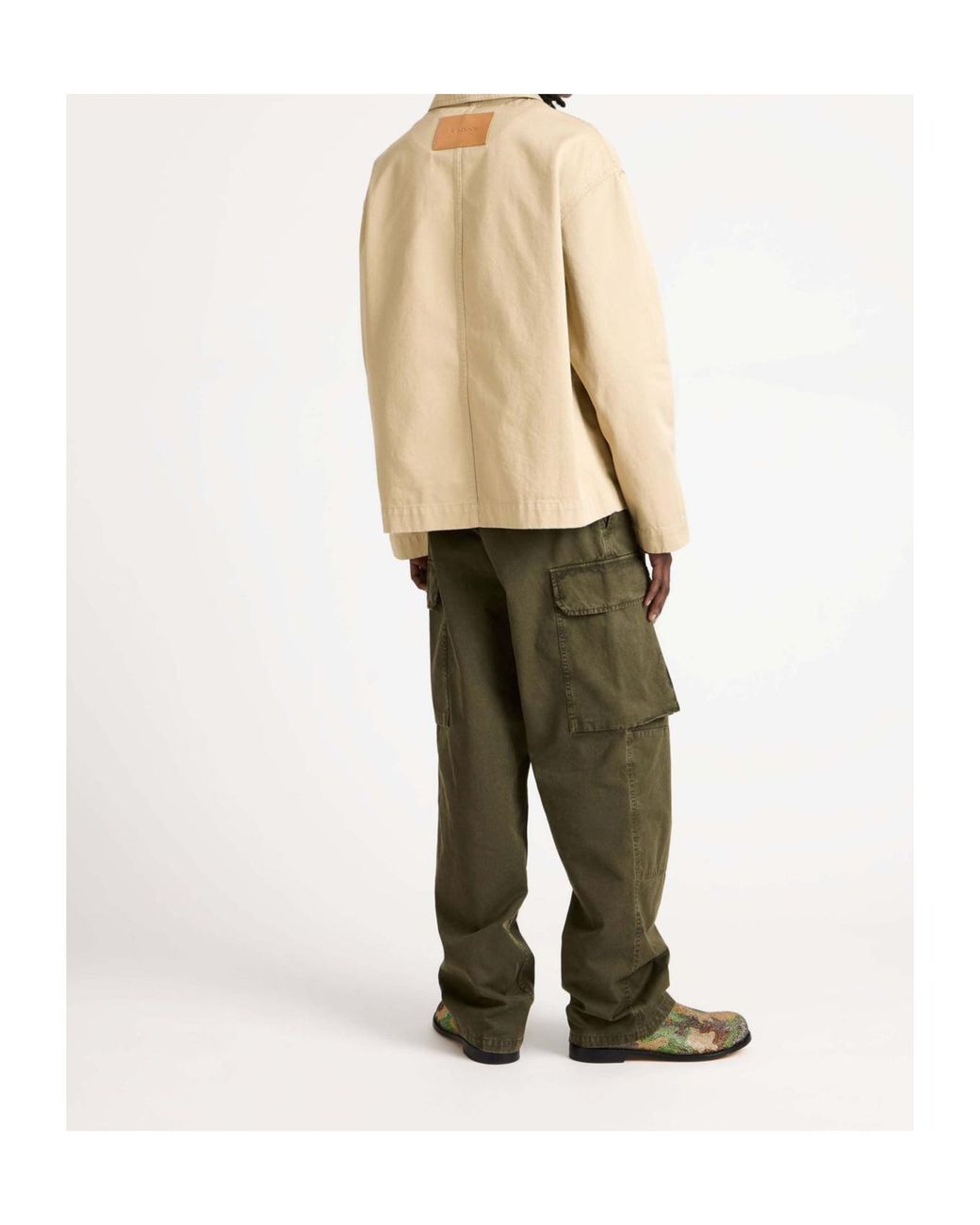 J.W. Anderson Natural Jacket With Patch Pocket for men