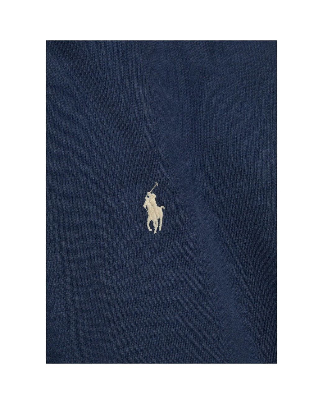 Polo Ralph Lauren Blue Casual Hooded Sweatshirt for men