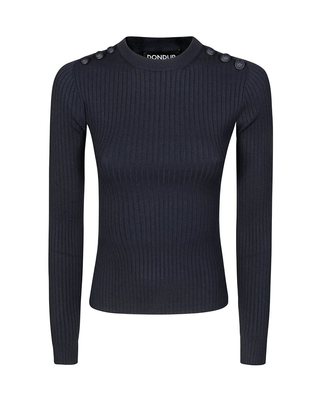 Dondup Blue Crew-Neck Sweater