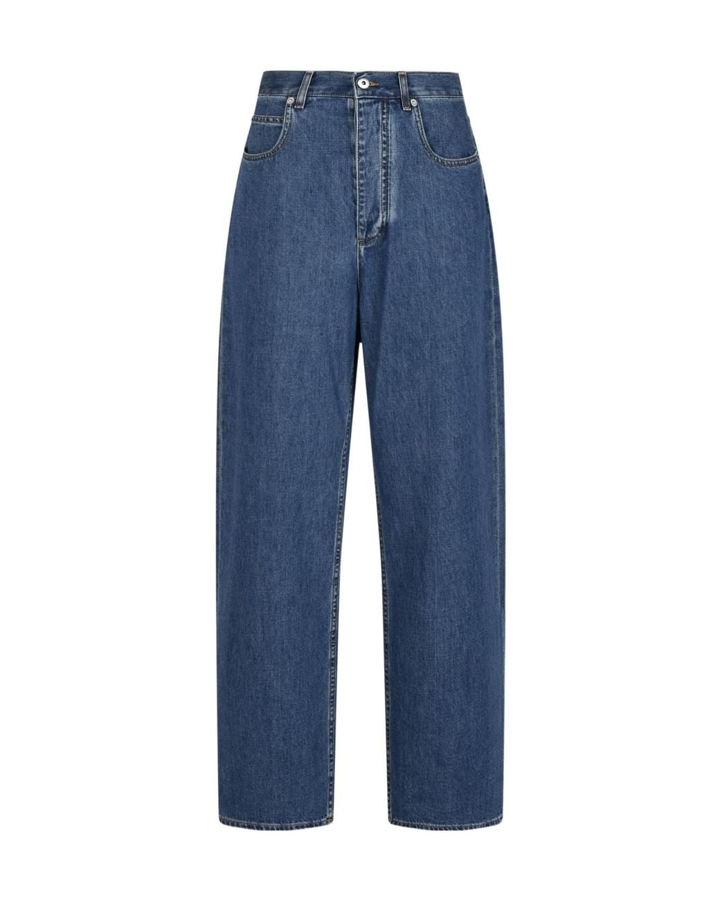 Bottega Veneta Blue Wide Leg Jeans