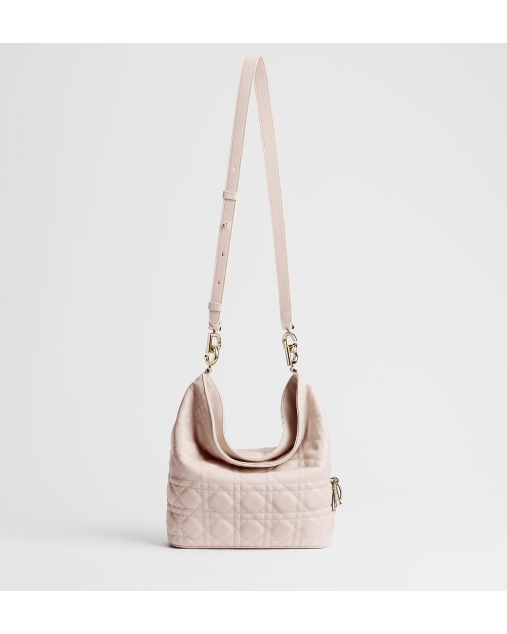 Dior Pink Small Toujours Hobo Bag