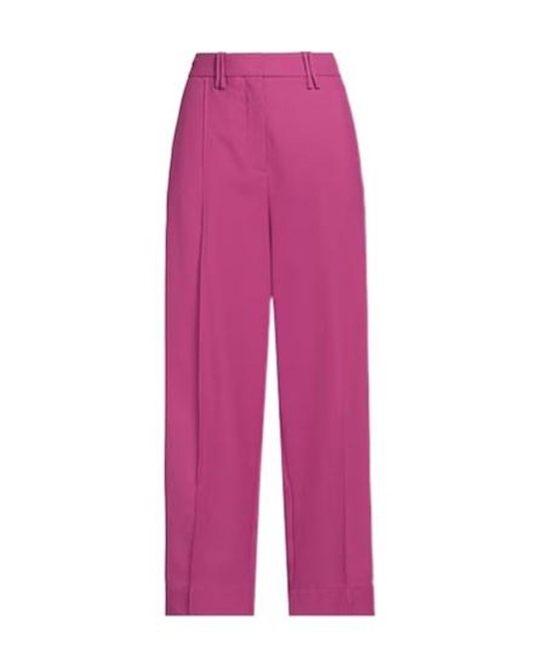 Ganni Pink Tapered Trousers