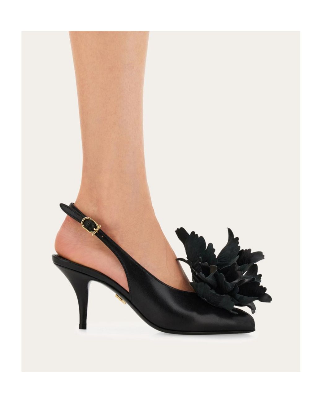 Ferragamo Black Sandals