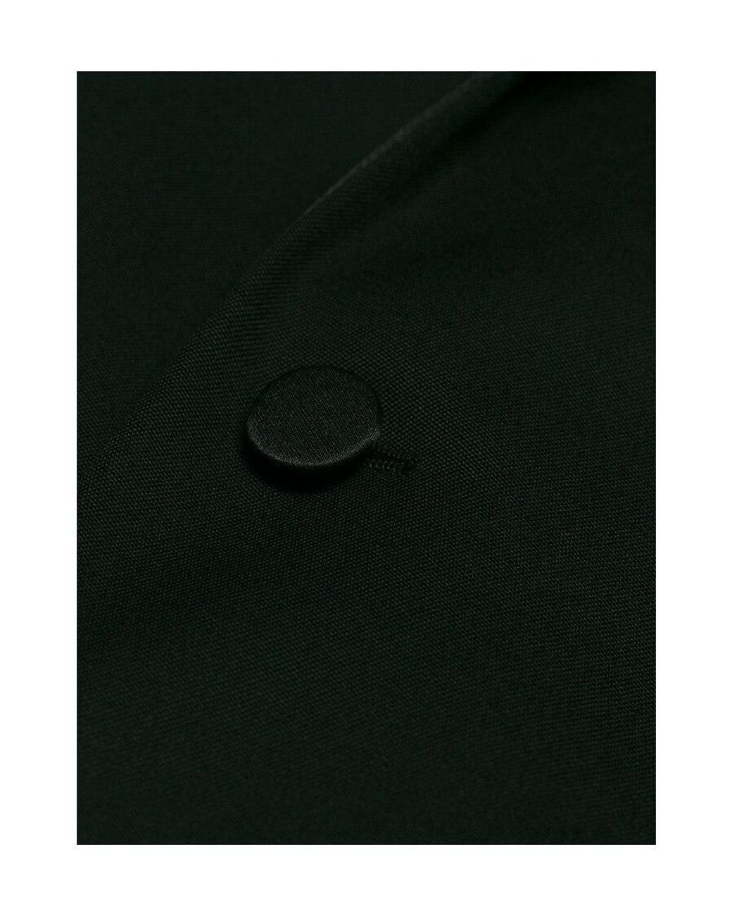 Saint Laurent Black Tube Tuxedo Jacket