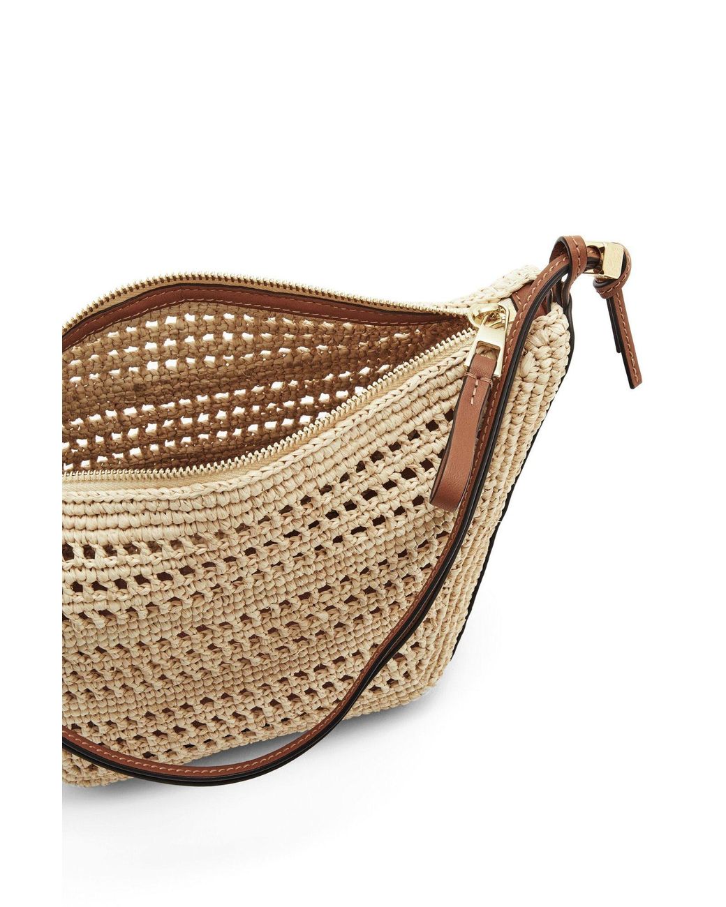 Loewe Metallic Mini Hammock Hobo Bag