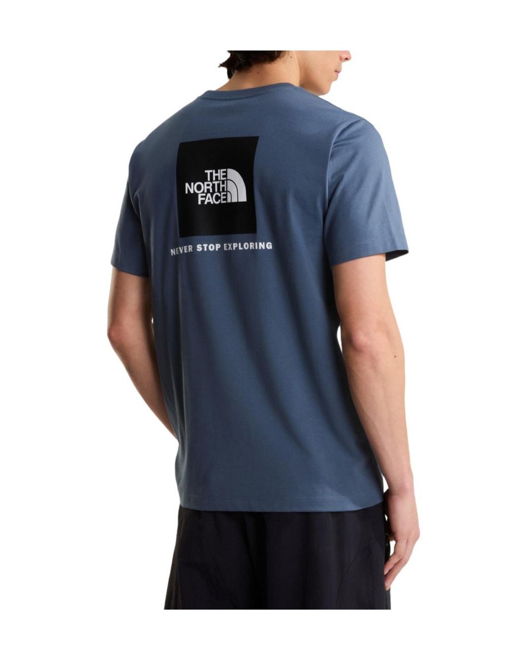 The North Face Blue Regular Fit T-Shirt for men