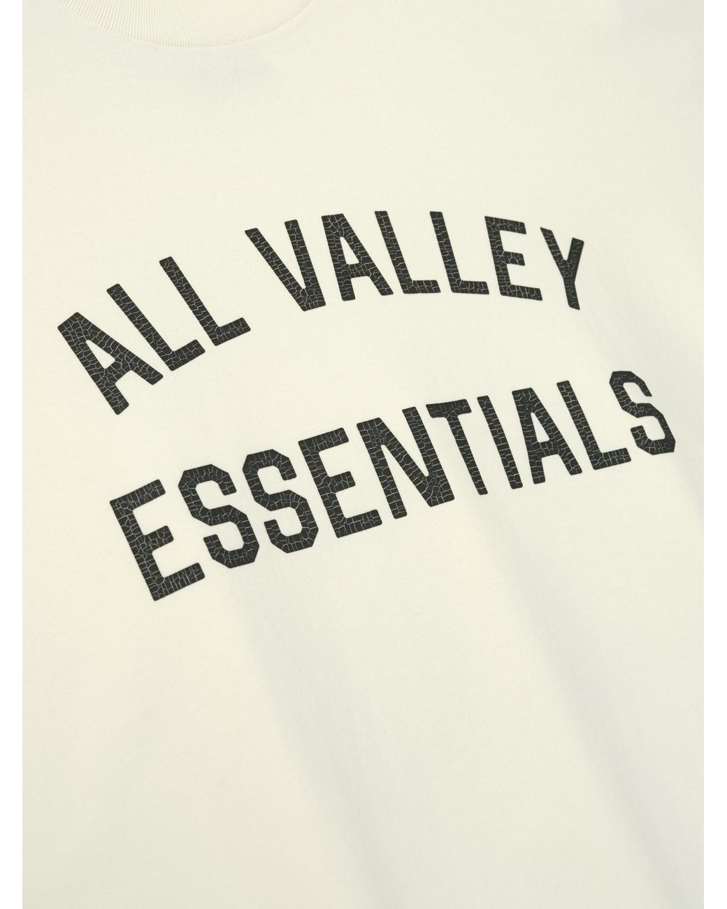 Fear Of God White All Valley Logo T-Shirt for men