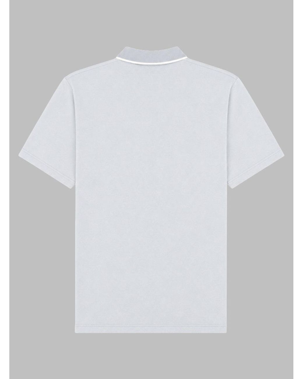 Boss White Boss Logo Patch Polo Shirt for men