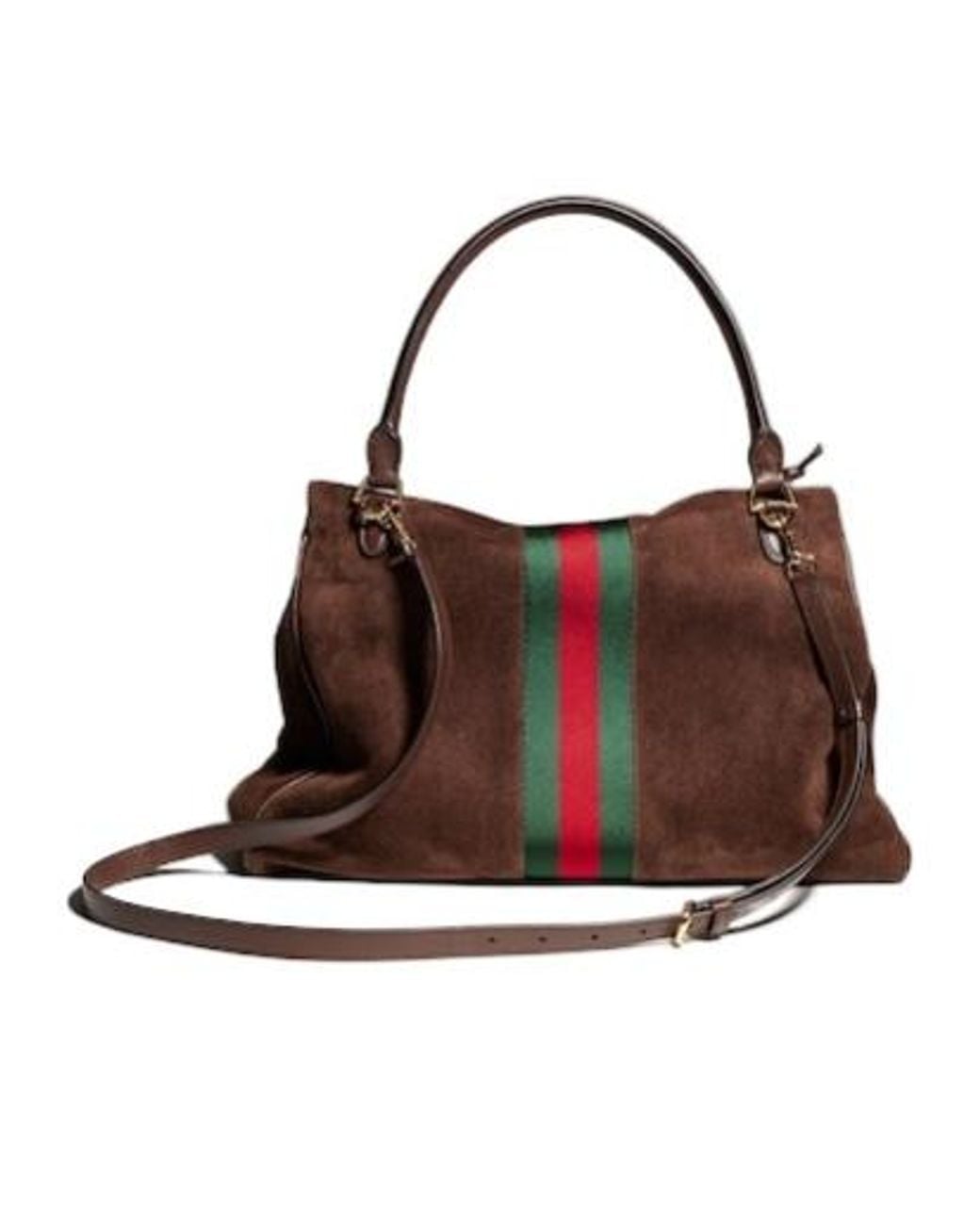 Gucci Brown Paparazzo Large Top Handle Bag