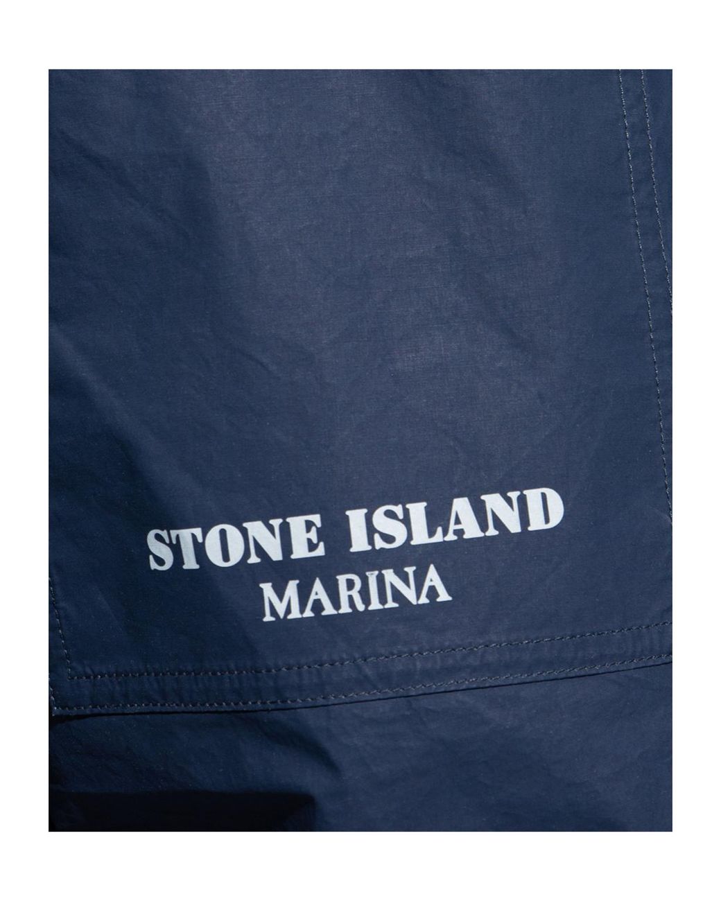Stone Island Blue Marina Collection Trousers for men