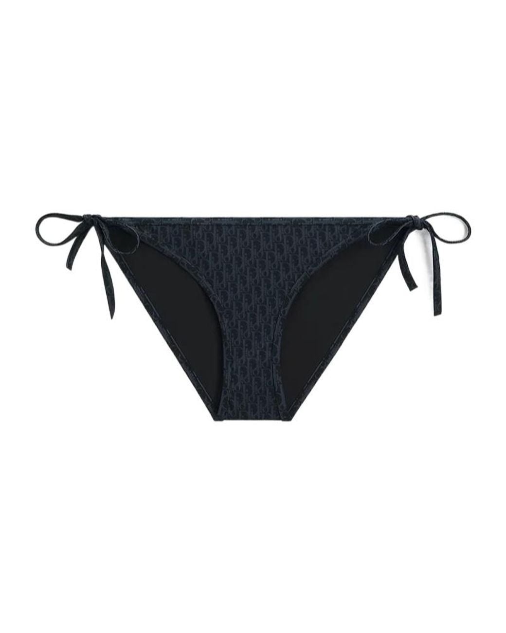 Dior Black Iviera Bikini Bottom