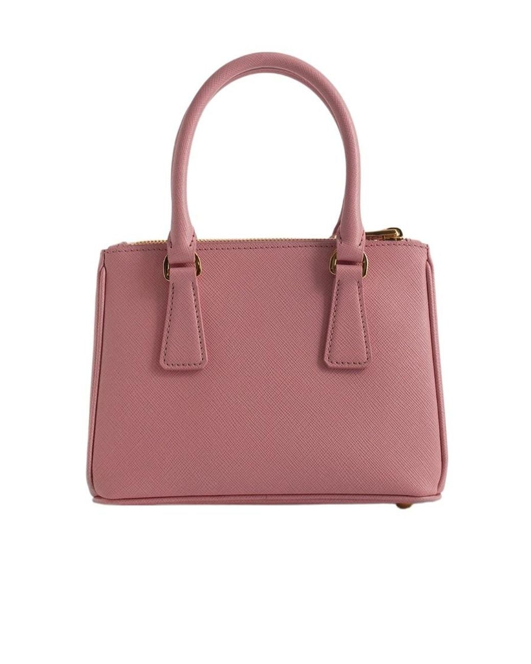 Prada Pink Logo Shoulder Bag