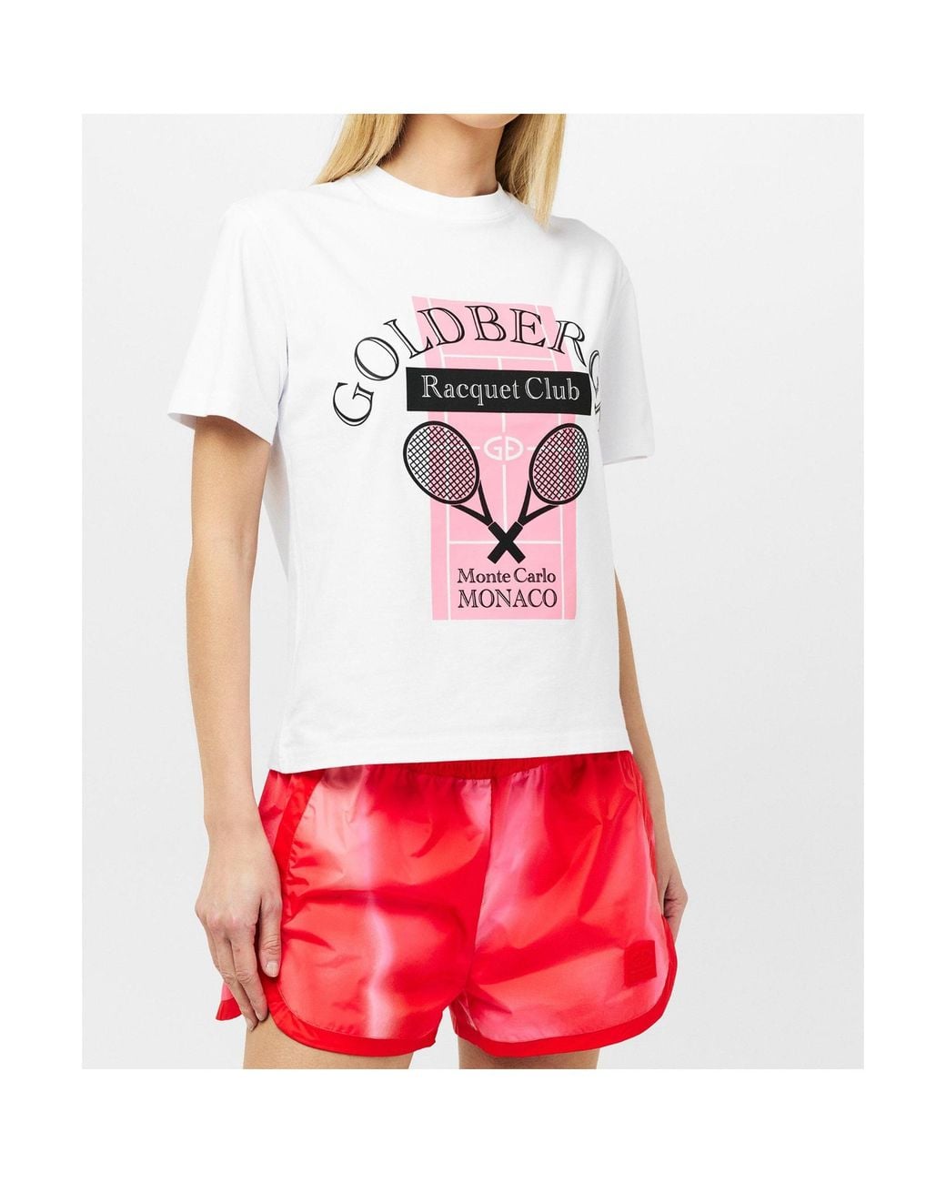 Goldbergh White Slam Short Sleeve T-Shirt