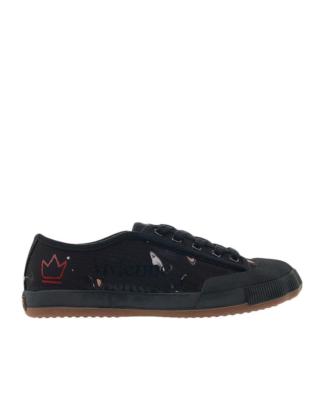 Vivienne Westwood Blue Printed Low-Top Sneakers for men