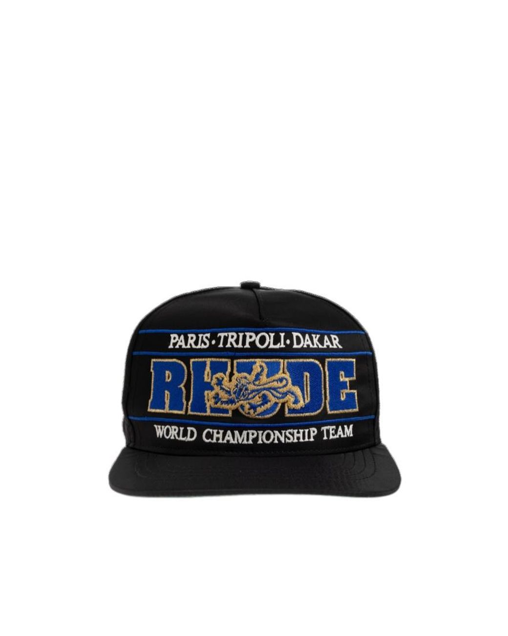 Rhude Blue World Championship Baseball Cap for men