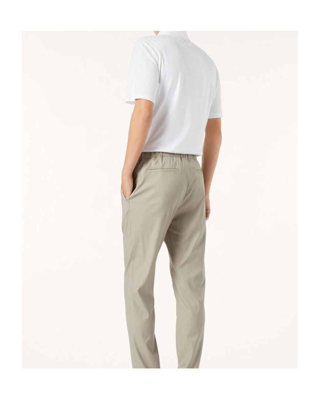 Loro Piana White Tremezzo Polo Shirt for men