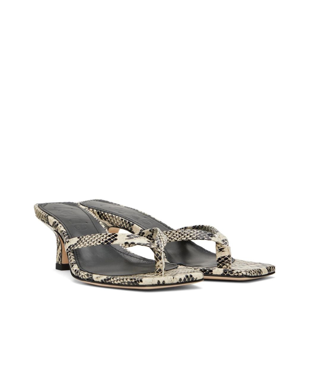 Aeyde Metallic Wilma High Heel Sandals