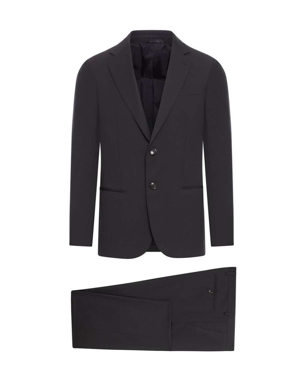 Giorgio Armani Black Two-Piece Single-Breasted Suit for men