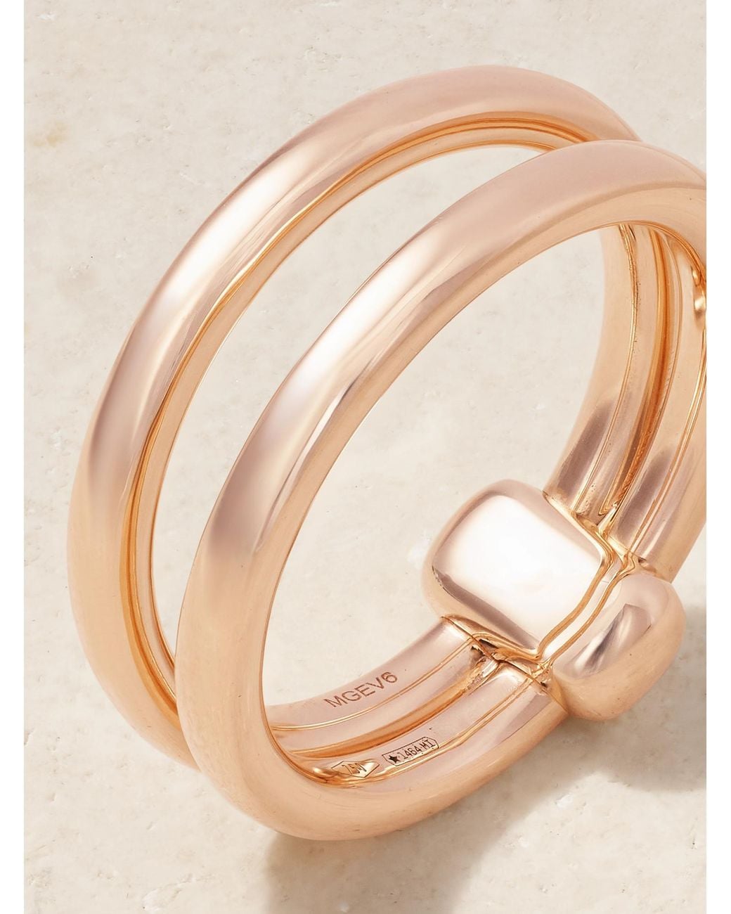 Pomellato Pink 18K Rose Ring