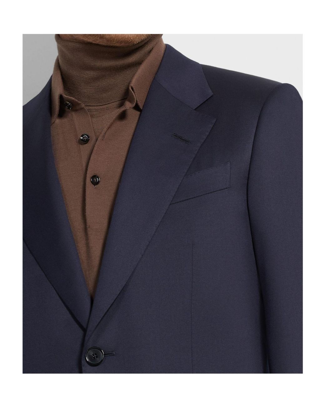 Zegna Blue Centoventimila Wool Suit for men