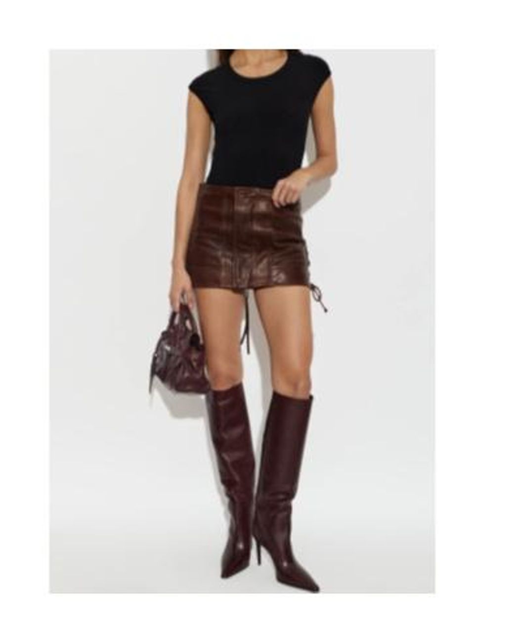DSquared² Brown Pointed-Toe Heeled Boots