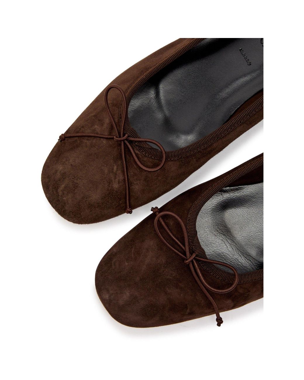 Aeyde Brown Ballet Flats