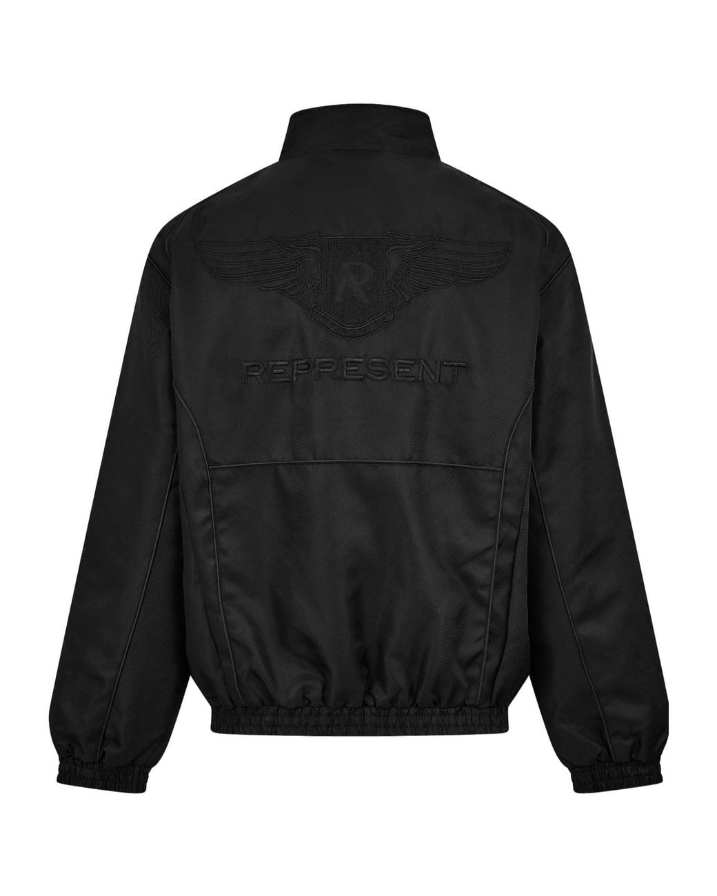 Represent Black Fashionable Coat for men