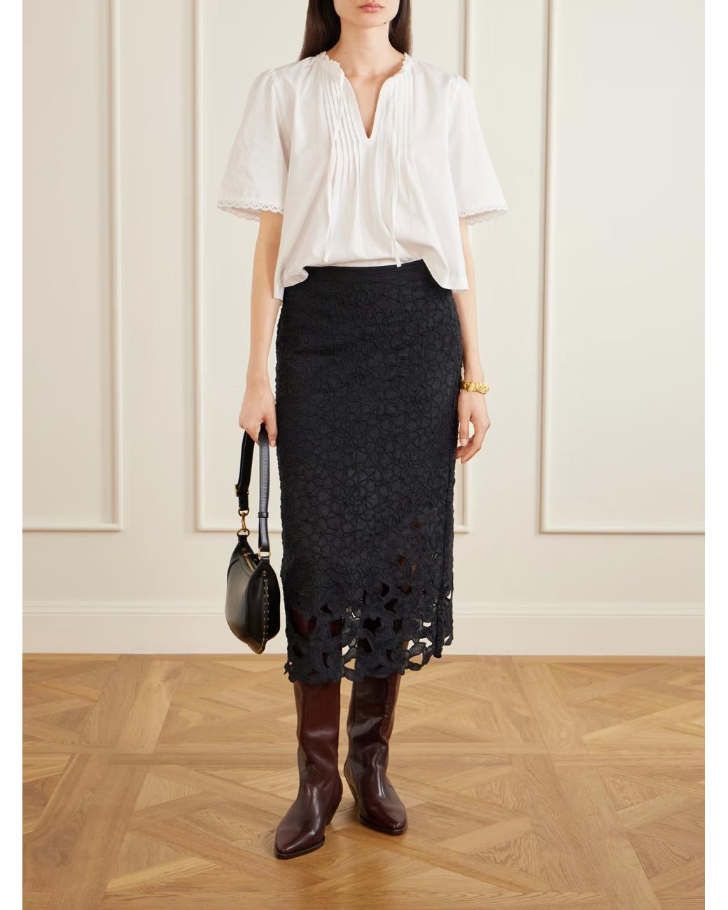 Isabel Marant Black Ryesha Skirt