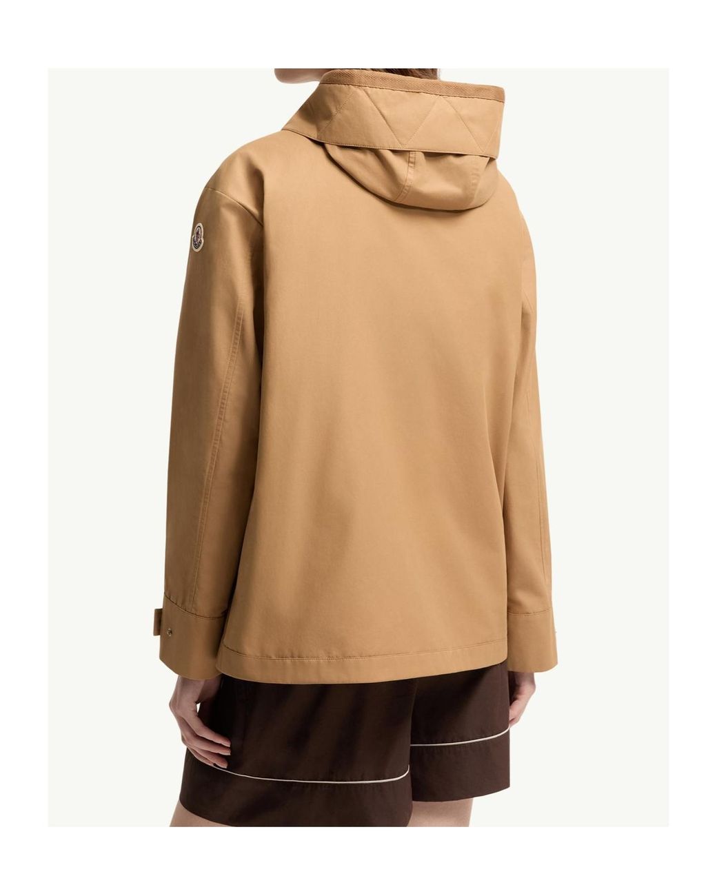 Moncler Natural 2-In-1 Hooded Jacket