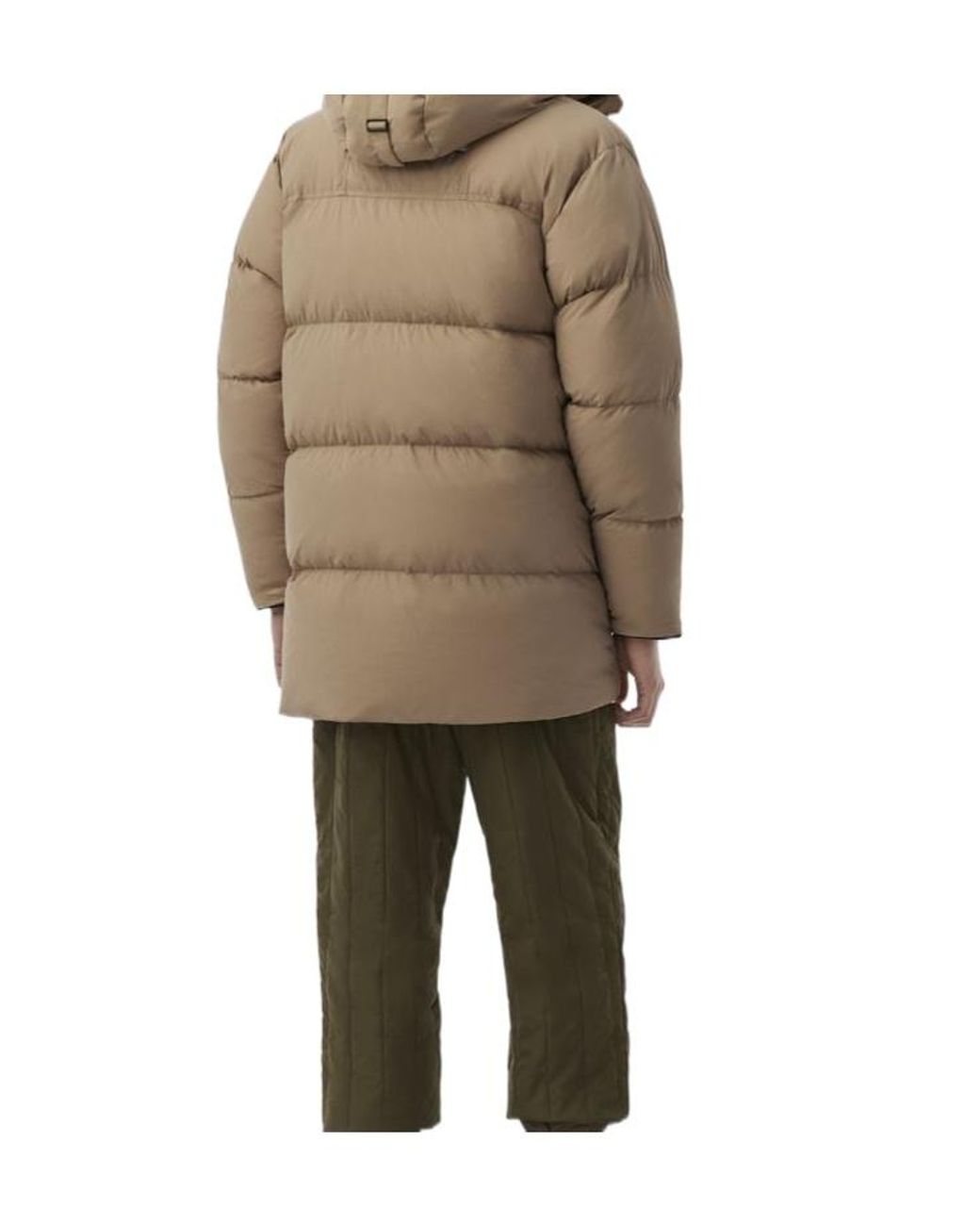 Canada Goose Brown Long-Sleeved Down Jacket for men