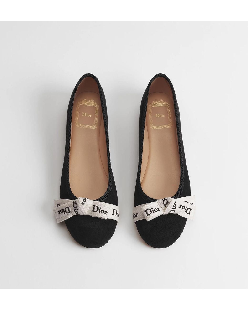 Dior Black J'A Ballet Flat